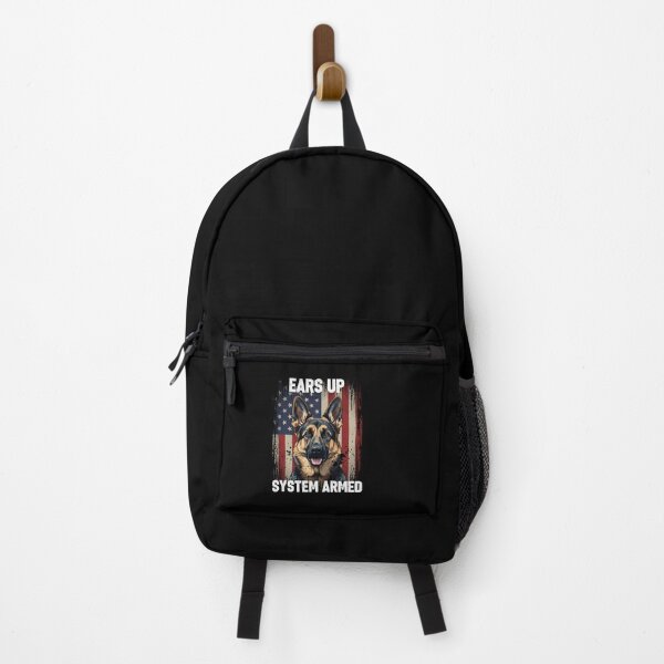 Item preview, Ears Up System Armed German Shepherd American Dog Owner K9 Police Veteran designed and sold by PopStars1993.