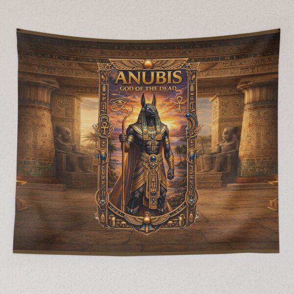 Item preview,  Anubis – The Eternal Guardian of the Afterlife designed and sold by MysticOzzy.