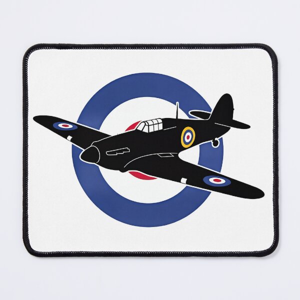 Item preview, RAF Hurricane Fighter Plane Silhouette designed and sold by Tin Robot Co..