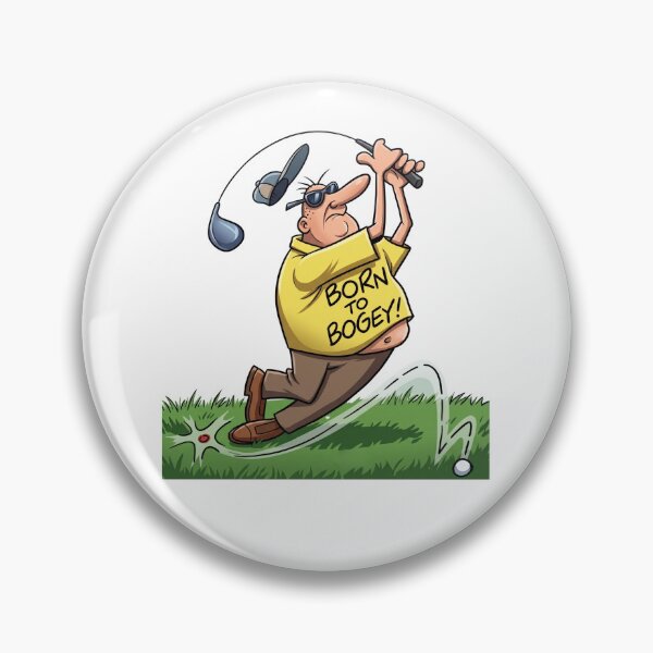 Item preview, Born To Bogey Funny Golf Design designed and sold by QuietTeeClub.