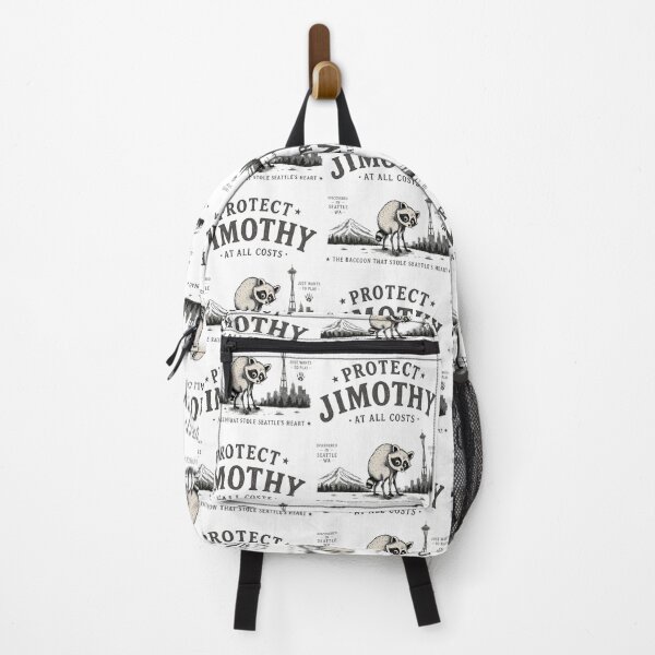 Item preview, Protejan a Jimothy a toda costa. Divertido mapache de Seattle, Washington. designed and sold by PixlCrypt.