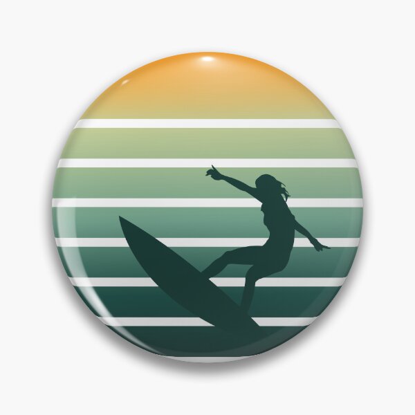 Item preview, Retro Surf Sunset Ocean Is My Therapy Summer Wave designed and sold by Pizikashop.