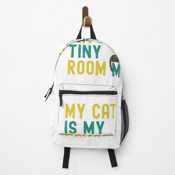 Item preview, My Cat Is My Favorite Tiny Roommate - Funny Cat Quote designed and sold by WearTheVibe Store.