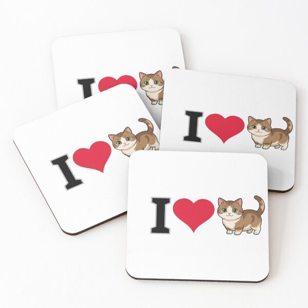 Item preview, Cute Cartoon Munchkin Cat Illustration designed and sold by Mourest.