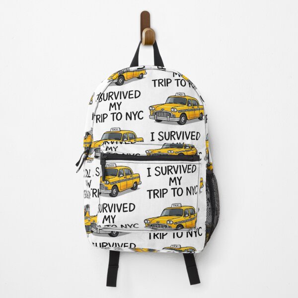 Item preview, I Survived My Trip To NYC Funny New York City Taxi Tourist Travel designed and sold by PixlCrypt.