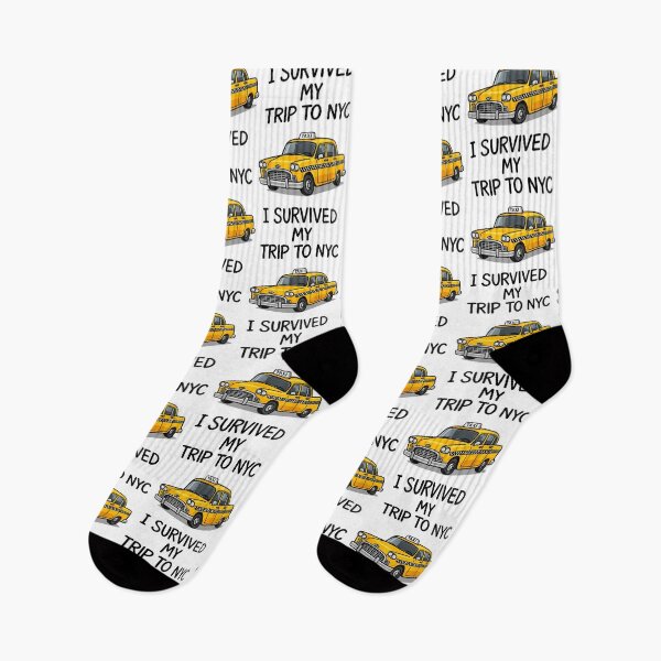 Item preview, I Survived My Trip To NYC Funny New York City Taxi Tourist Travel designed and sold by PixlCrypt.