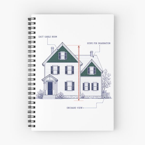 Item preview, Anne of Green Gables – Blueprint of an Imagined Home designed and sold by Fenay Designs.