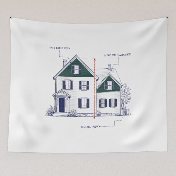 Item preview, Anne of Green Gables – Blueprint of an Imagined Home designed and sold by Fenay Designs.