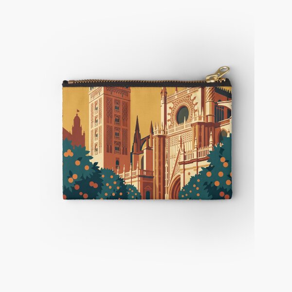 Item preview, Seville Spain Vintage Travel Poster designed and sold by Bomax121.