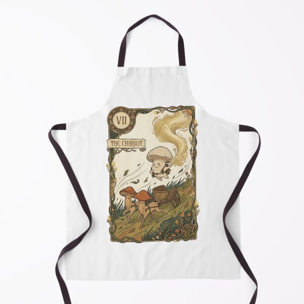 Item preview, Chariot Mushroom Tarot Card Puffball Art designed and sold by SMARTKIT DESIGNAGENCY.