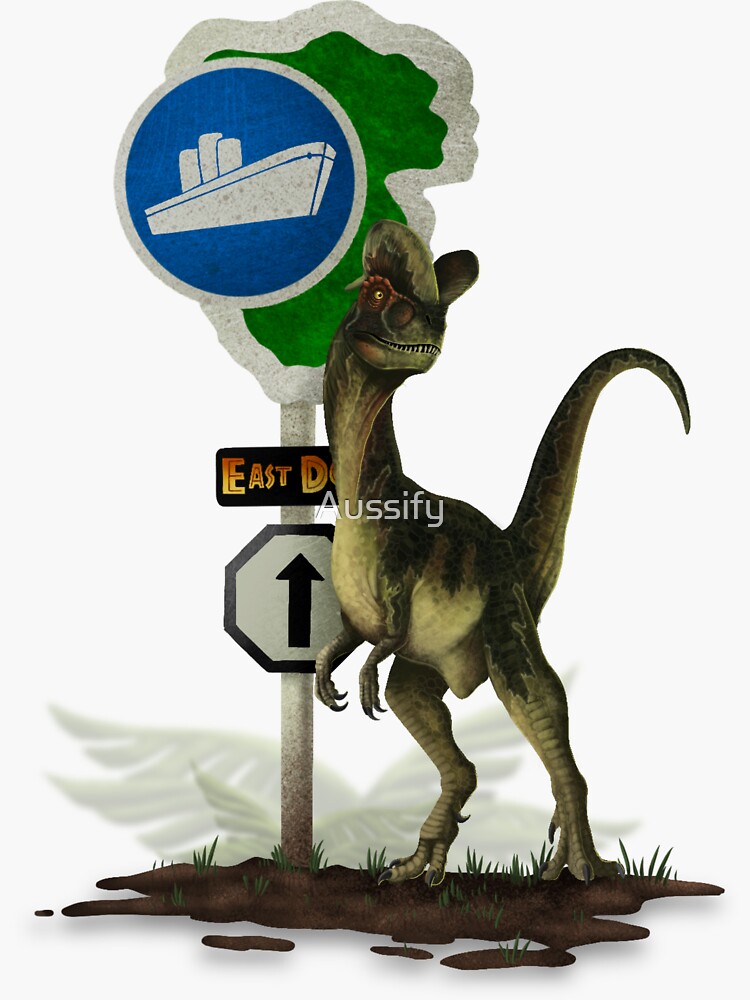 Dilophosaurus - East Dock by Aussify