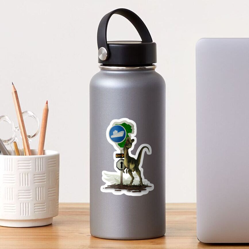 Dilophosaurus - East Dock Sticker
