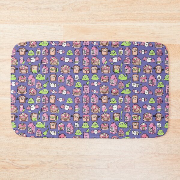Item preview, Creepy Cute Monster Breakfast & Pastel Goth Pattern designed and sold by 0Zetgest.