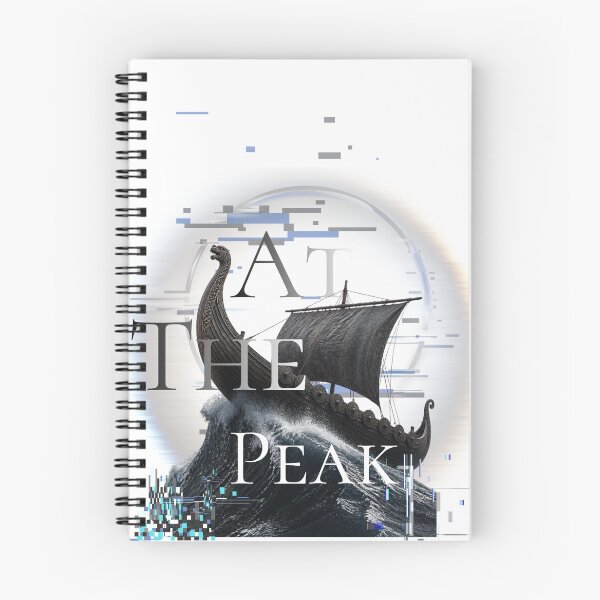 Item preview, At the Peak | Dark Viking Ship Streetwear Art designed and sold by _KYDos_.