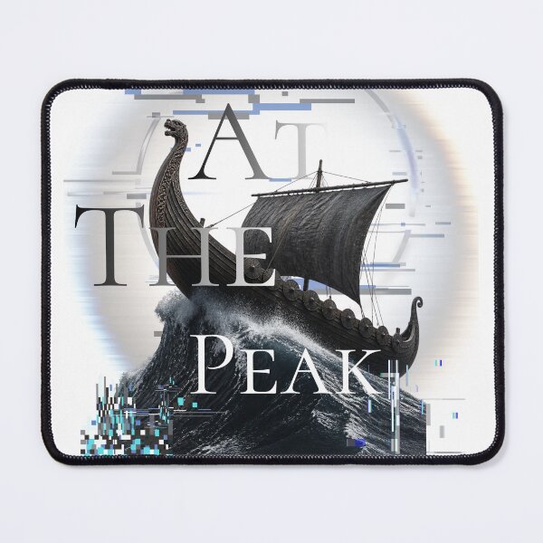 Item preview, At the Peak | Dark Viking Ship Streetwear Art designed and sold by _KYDos_.