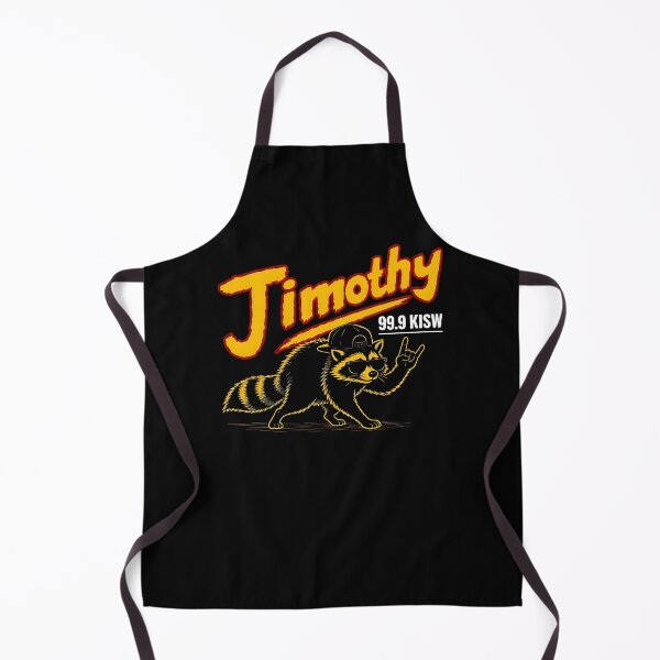 Item preview, Jimothy 99.9 KISW Funny Rock Radio Raccoon Vintage Graphic designed and sold by PixlCrypt.