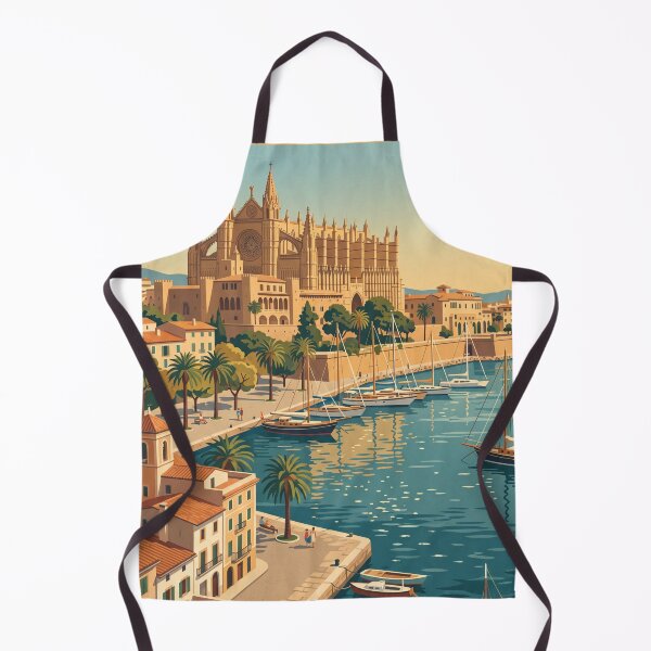 Item preview, Palma de Mallorca Vintage Travel Poster designed and sold by Bomax121.