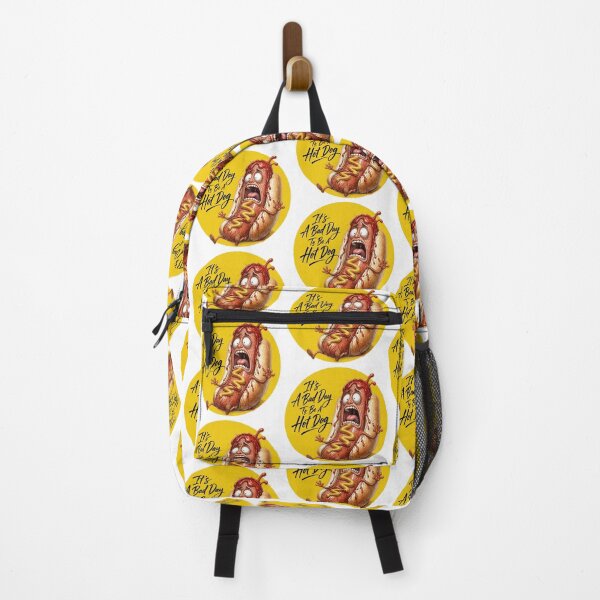 Item preview, It's a Bad Day To Be a Hot Dog - Cartoon Funny Illustration designed and sold by Wilcox PhotoArt.
