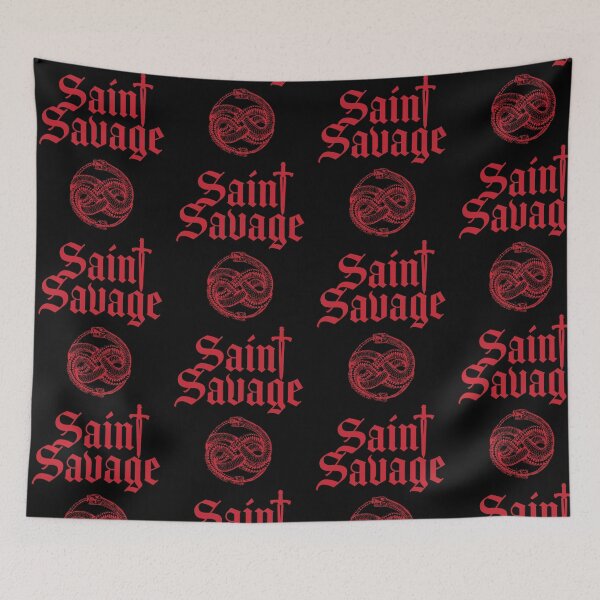 Item preview, Saint Savage Gothic Old English Streetwear designed and sold by PixlCrypt.