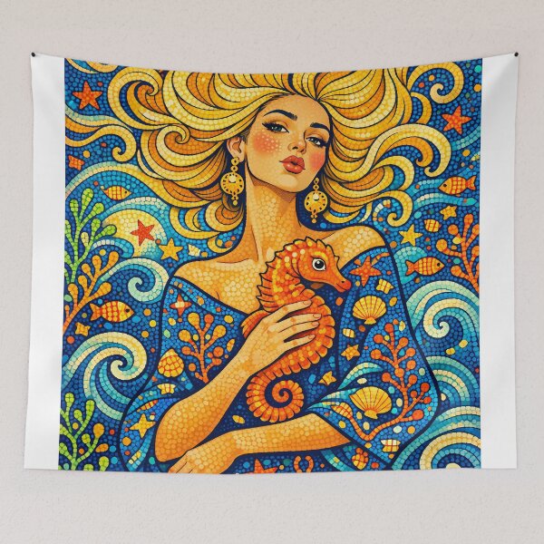 Item preview, Magical Seahorse Lover designed and sold by m-y-A-I-A-R-T-.