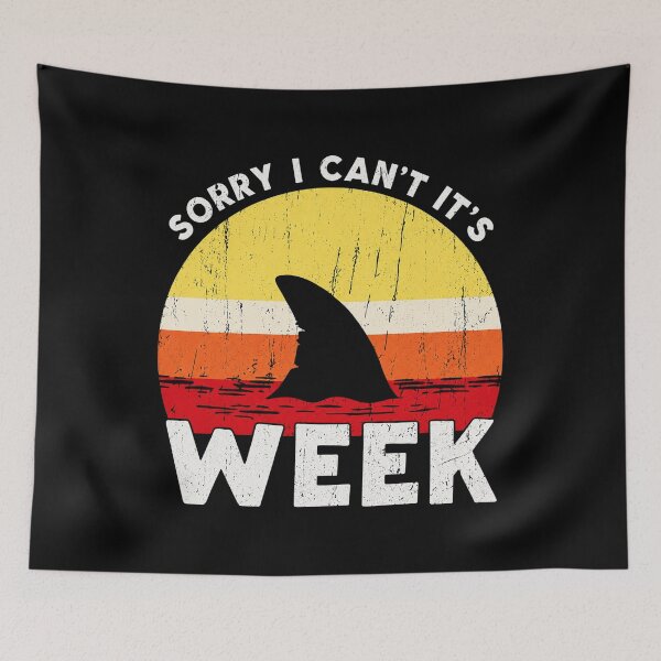 Item preview, Shark, Sorry I Can't It's Shark Week Baby designed and sold by oddbrick-parade.
