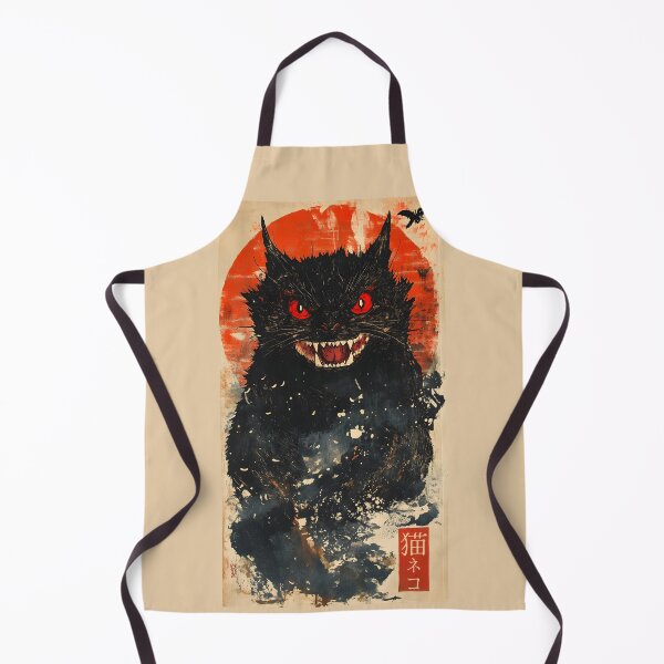 Item preview, Creepy Cat Monster Funny Vintage Cat Lovers Japanese designed and sold by SecretDicer.