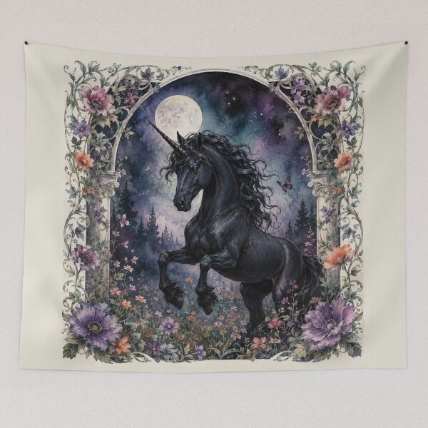 Item preview, Art Nouveau Unicorn III designed and sold by Spellhorn13.