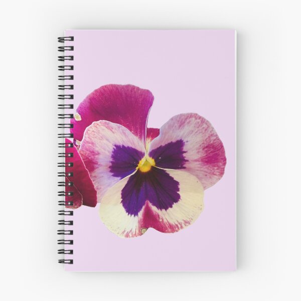 Item preview, Tricolor Purple and Cream Pansy Bloom Isolated designed and sold by BalkanBloom.