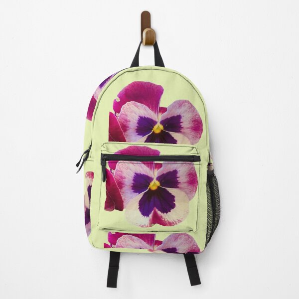 Item preview, Tricolor Purple and Cream Pansy Bloom Isolated designed and sold by BalkanBloom.