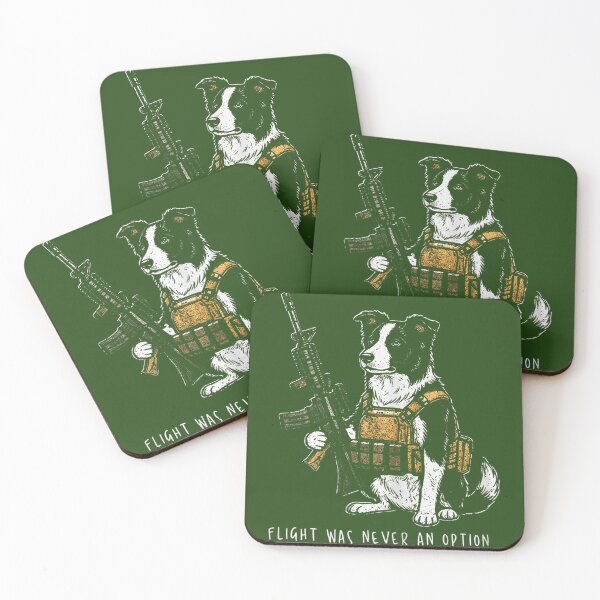 Item preview, Flight was Never an Option Border Collie Dog Meme Graphic designed and sold by KristineLi.