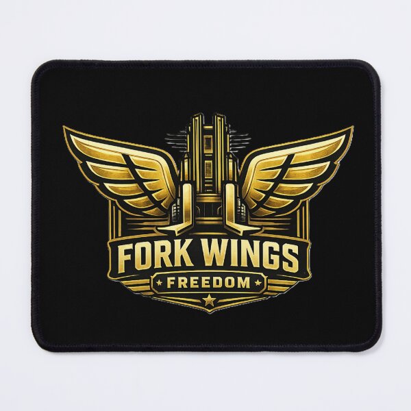 Item preview, Fork Wings Warehouse Leadership Emblem designed and sold by RetroNibylander.