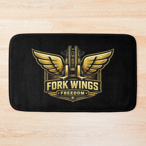 Item preview, Fork Wings Warehouse Leadership Emblem designed and sold by RetroNibylander.
