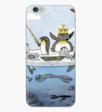 All Hail The Penguin King iPhone Case