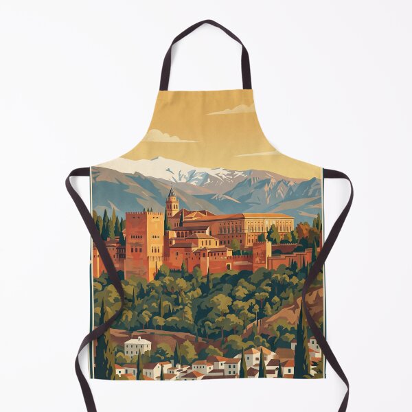 Item preview, Granada Spain Vintage Travel Poster designed and sold by Bomax121.