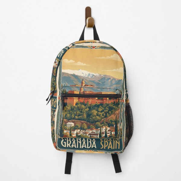 Item preview, Granada Spain Vintage Travel Poster designed and sold by Bomax121.