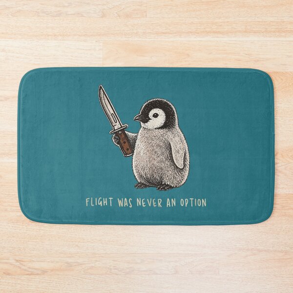 Item preview, Flight was Never an Option Funny Humor Penguin designed and sold by KristineLi.