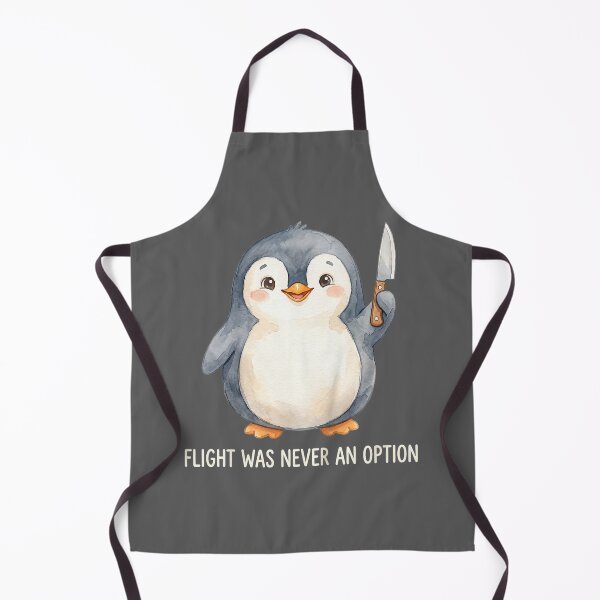 Item preview, Flight was Never an Option Funny Penguin Humor Funny designed and sold by KristineLi.