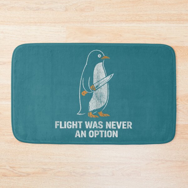 Item preview, Flight was Never an Option Funny Penguin Humor designed and sold by KristineLi.