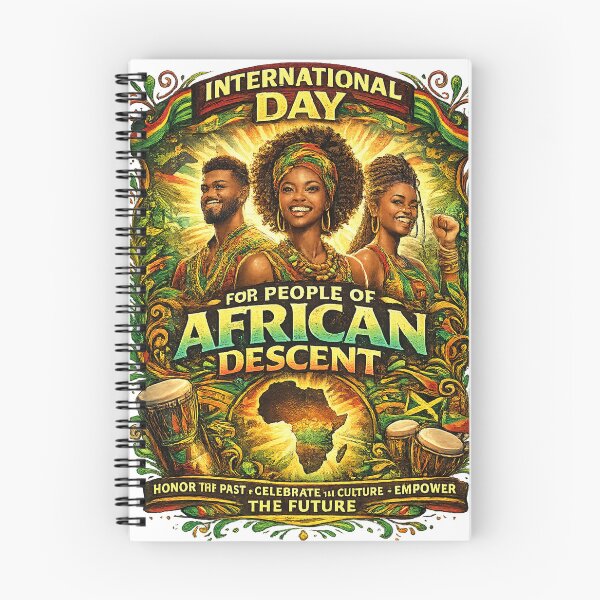 Item preview, International Day for People of African Descent 2026 | Celebrate Heritage • Unity • Equality T-Shirt designed and sold by GooniSL.