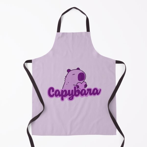 Item preview, Purple Capybara Cartoon With Typography designed and sold by Purple Capybara Designs.