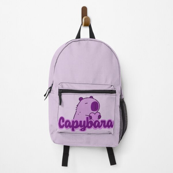 Item preview, Purple Capybara Cartoon With Typography designed and sold by Purple Capybara Designs.