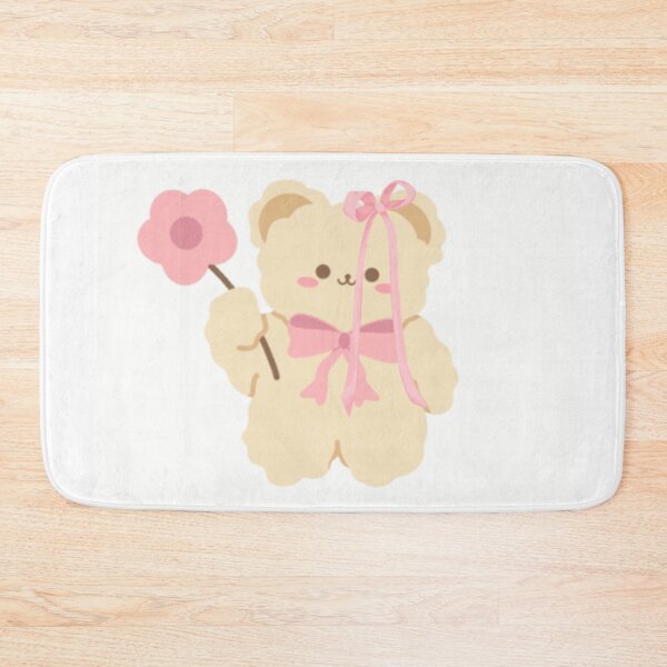 Item preview, Cute Teddy Bear Pink Floral  designed and sold by Blush and Bloom.