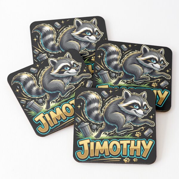 Item preview, Jimothy Viral Raccoon Meme Vintage Funny Hot Jimothy Summer  designed and sold by CallDesign.