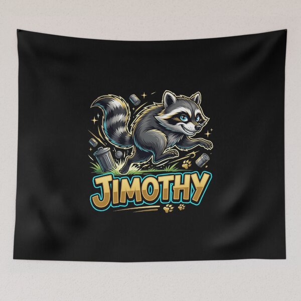 Item preview, Jimothy Viral Raccoon Meme Vintage Funny Hot Jimothy Summer  designed and sold by CallDesign.