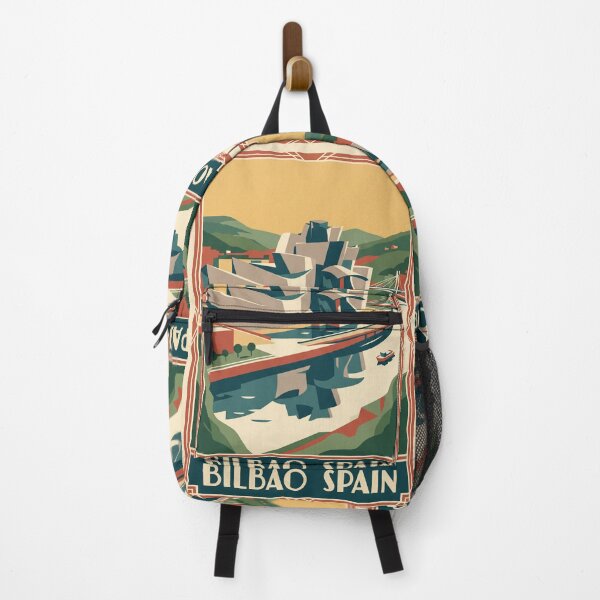Item preview, Bilbao Spain Vintage Travel Poster designed and sold by Bomax121.