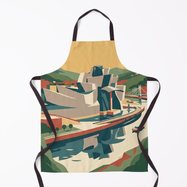 Item preview, Bilbao Spain Vintage Travel Poster designed and sold by Bomax121.