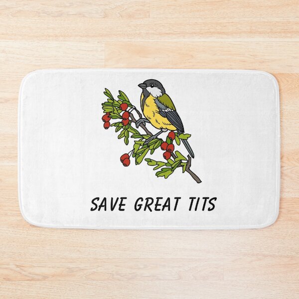 Item preview, Save Great Tits designed and sold by MTDesignLab.