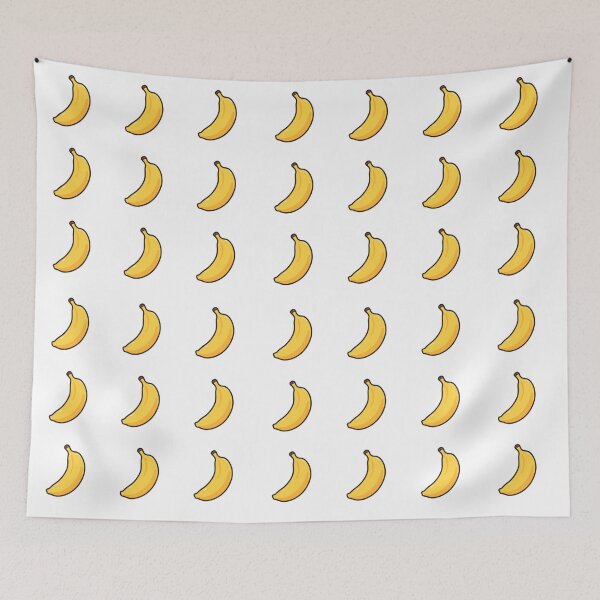 Item preview, Cute Yellow Banana Cartoon Illustration  designed and sold by Zaya_art.