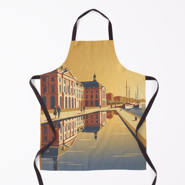 Item preview, Bordeaux France Vintage Travel Poster designed and sold by Bomax121.