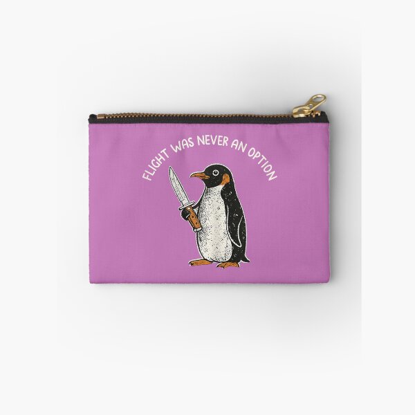 Item preview, Flight was Never an Option Funny Penguin with Knife designed and sold by mjohnson9.